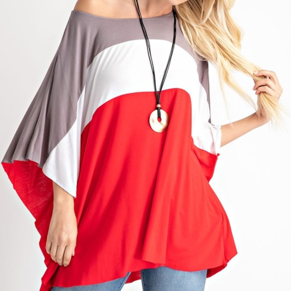 Ladies Color Block Top